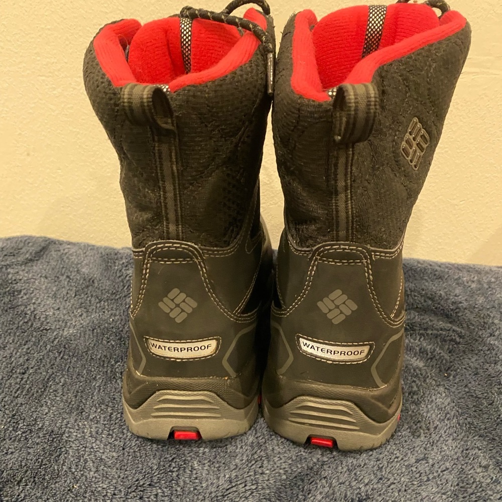 Black Colombia Snow boots waterproof size 8 boots very good condition - Picture 5 of 10